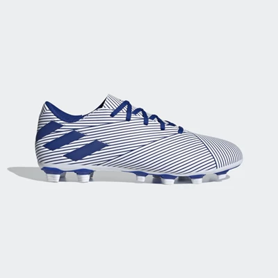 Tacos De Futbol Adidas Nemeziz 19.4 Flexible Ground Hombre Blancas | 08QUGCVY