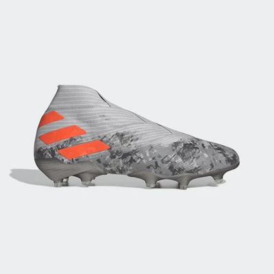 Tacos De Futbol Adidas Nemeziz 19+ Firm Ground Hombre Gris | 07GXDBWS