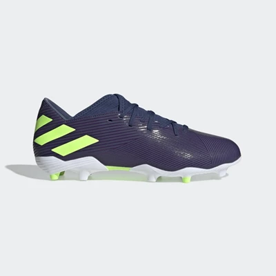 Tacos De Futbol Adidas Nemeziz Messi 19.3 Firm Ground Hombre Azules | 69QEJRGL