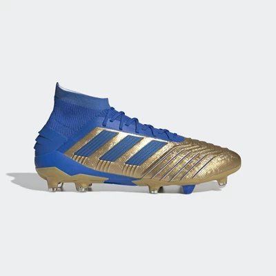 Tacos De Futbol Adidas Predator 19.1 Firm Ground Hombre Doradas | 16OTRXEF