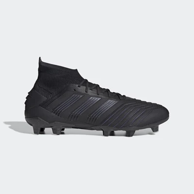 Tacos De Futbol Adidas Predator 19.1 Firm Ground Hombre Negras | 35ZIYHCB