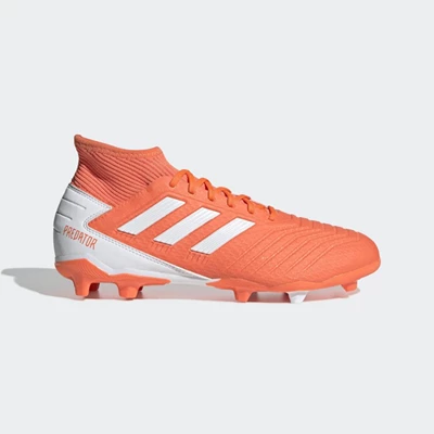 Tacos De Futbol Adidas Predator 19.3 Firm Ground Hombre Naranjas | 84WBXTNS