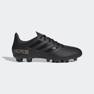 Tacos De Futbol Adidas Predator 19.4 Flexible Ground Hombre Negras | 28AOWFVE