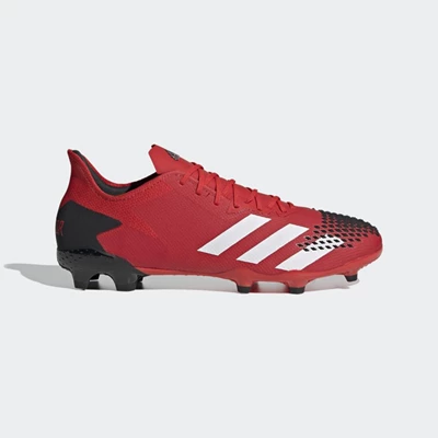 Tacos De Futbol Adidas Predator 20.2 Firm Ground Hombre Rojas | 67JPNGUZ