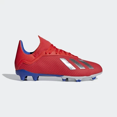 Tacos De Futbol Adidas X 18.3 Firm Ground Hombre Rojas | 12FZNHRU