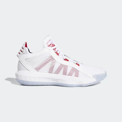 Zapatillas De Balonmano Adidas Dame 6 Hombre Blancas | 40VHZNIY