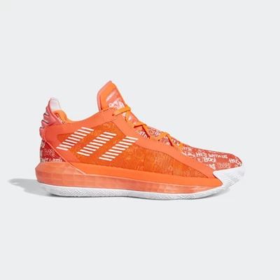 Zapatillas De Balonmano Adidas Dame 6 Mujer Naranjas | 84PBOKAS