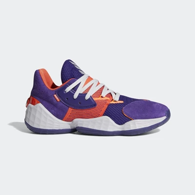 Zapatillas De Balonmano Adidas Harden Vol. 4 Su Casa Hombre Moradas | 28UCTIJP