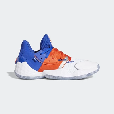 Zapatillas De Balonmano Adidas Harden Vol. 4 Hombre Azules | 56LQFJAX