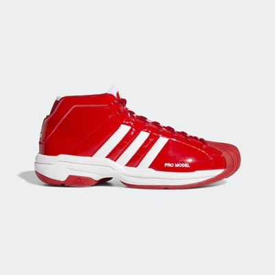 Zapatillas De Balonmano Adidas Pro Model 2G Mujer Rojas | 46HSNODK