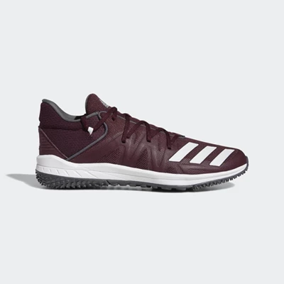 Zapatillas De Beisbol Adidas Speed Turf Hombre Burdeos | 37PNFTKZ