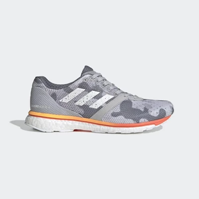 Zapatillas Running Adidas Adizero Adios 4 Mujer Gris | 97RZFYLS