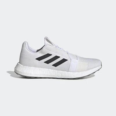 Zapatillas Running Adidas Senseboost GO Hombre Blancas | 09ETZVBL