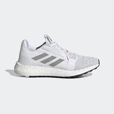 Zapatillas Running Adidas Senseboost GO Niños Blancas | 58SNLZUE