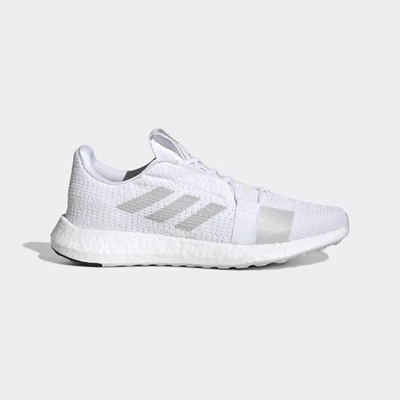 Zapatillas Running Adidas Senseboost GO Hombre Blancas | 61YRUFSM