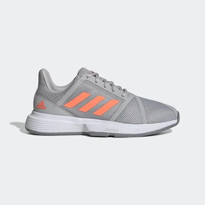 Zapatos De Tenis Adidas CourtJam Bounce Mujer Gris | 45OPFRVN