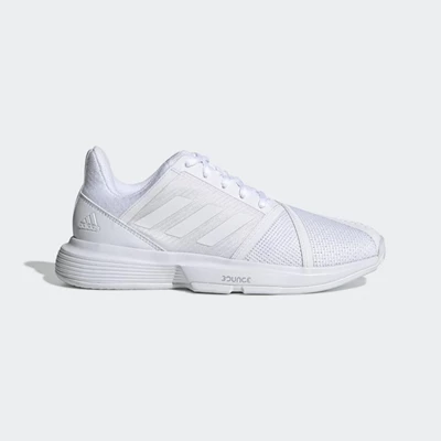 Zapatos De Tenis Adidas CourtJam Bounce Mujer Blancas | 64ENPXWU