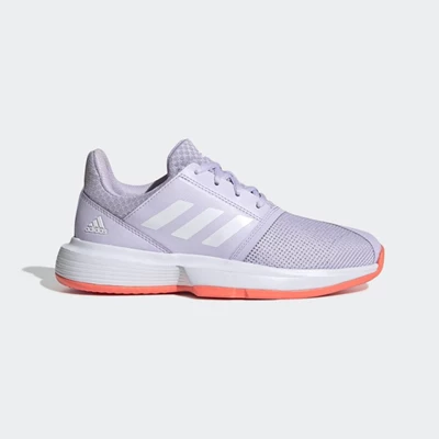 Zapatos De Tenis Adidas CourtJam Niños Moradas | 87GZKFAI