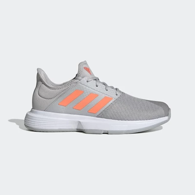 Zapatos De Tenis Adidas GameCourt Mujer Gris | 57PMOAKS