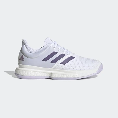 Zapatos De Tenis Adidas SoleCourt Mujer Blancas | 16NEFSZD