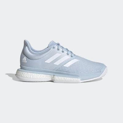 Zapatos De Tenis Adidas SoleCourt Parley Mujer Azules | 61IURTKZ