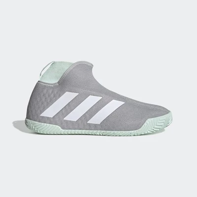 Zapatos De Tenis Adidas Stycon Laceless Hard Court Hombre Gris | 38GQOKFE