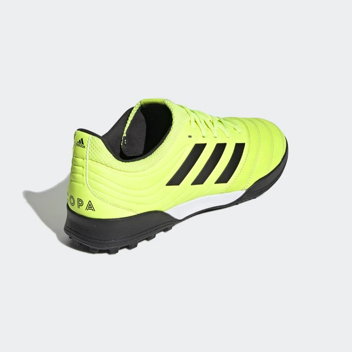 Botas de Futbol Adidas Copa 19.3 Turf Hombre Amarillo | 82WBYHSU