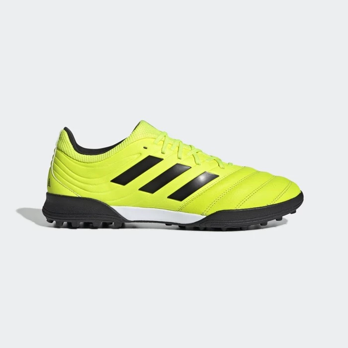 Botas de Futbol Adidas Copa 19.3 Turf Hombre Amarillo | 82WBYHSU