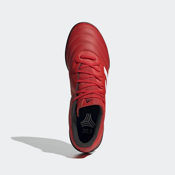 Botas de Futbol Adidas Copa 20.3 Turf Hombre Rojas | 12XWPQUK