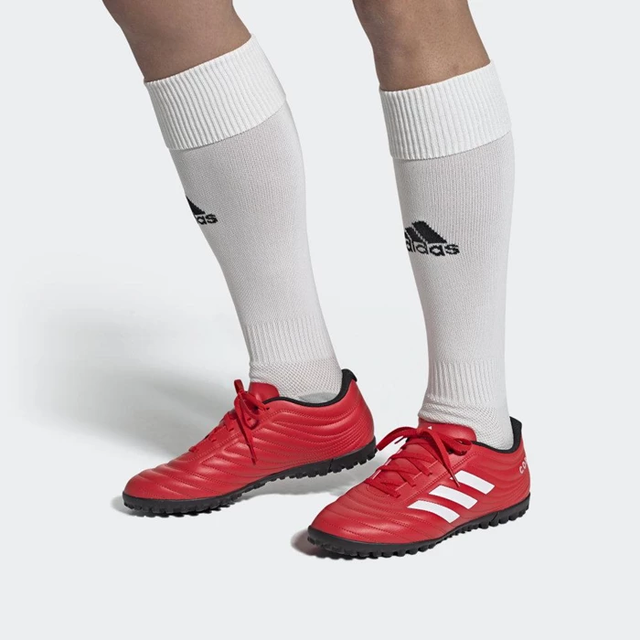 Botas de Futbol Adidas Copa 20.4 Turf Hombre Rojas | 60AFWMPK