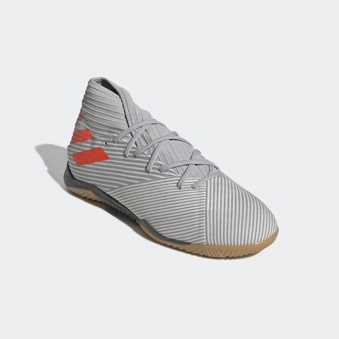 Botas de Futbol Adidas Nemeziz 19.3 Indoor Hombre Gris | 06WURLKN