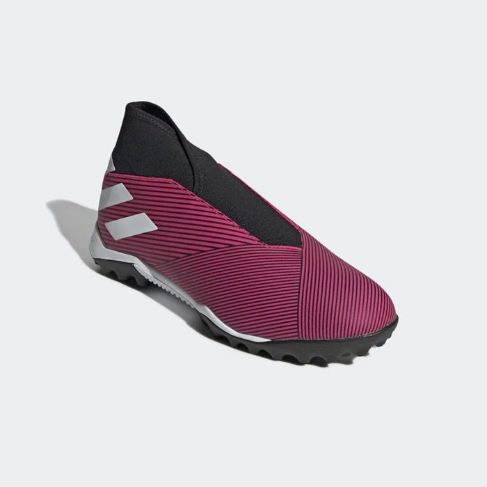 Botas de Futbol Adidas Nemeziz 19.3 Turf Hombre Rosas | 12URDYZV