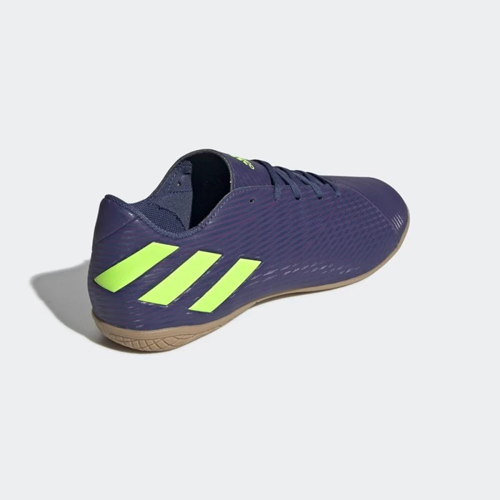 Botas de Futbol Adidas Nemeziz Messi 19.4 Indoor Hombre Azules | 79UPJDAO