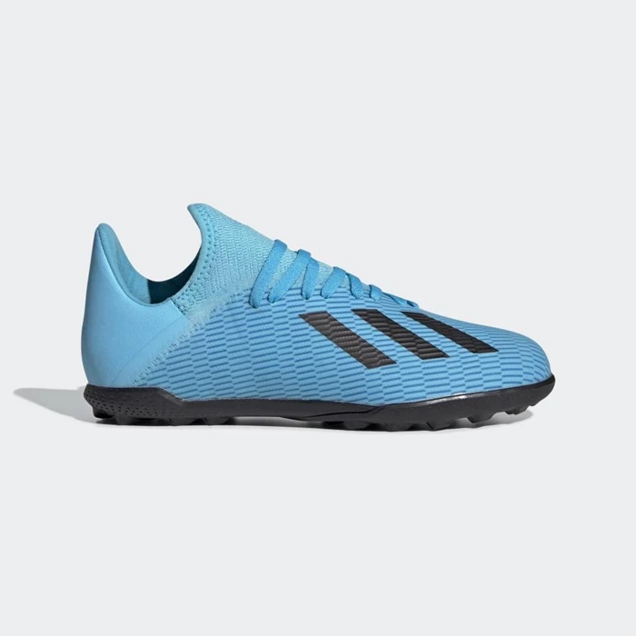 Botas de Futbol Adidas X 19.3 Turf Hombre Turquesa | 13WXNCUZ