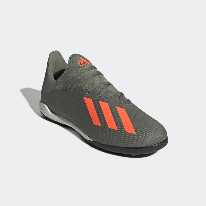 Botas de Futbol Adidas X 19.3 Turf Hombre Verde | 46BORXAV