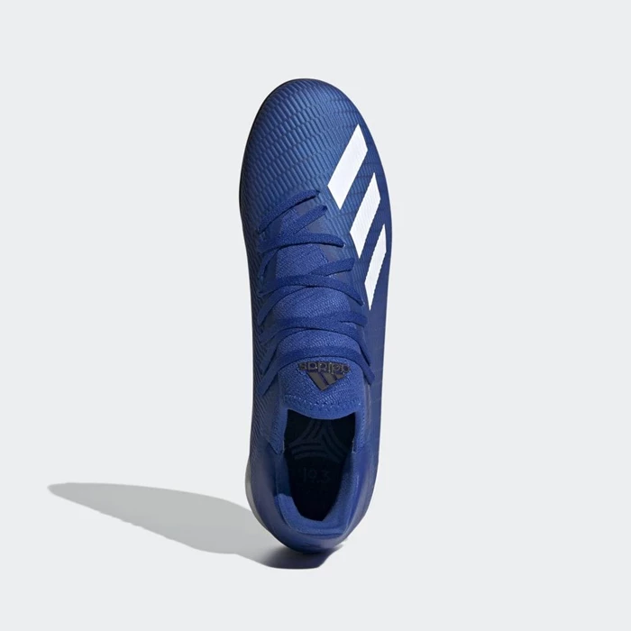 Botas de Futbol Adidas X 19.3 Turf Hombre Azules | 60NDJPRG