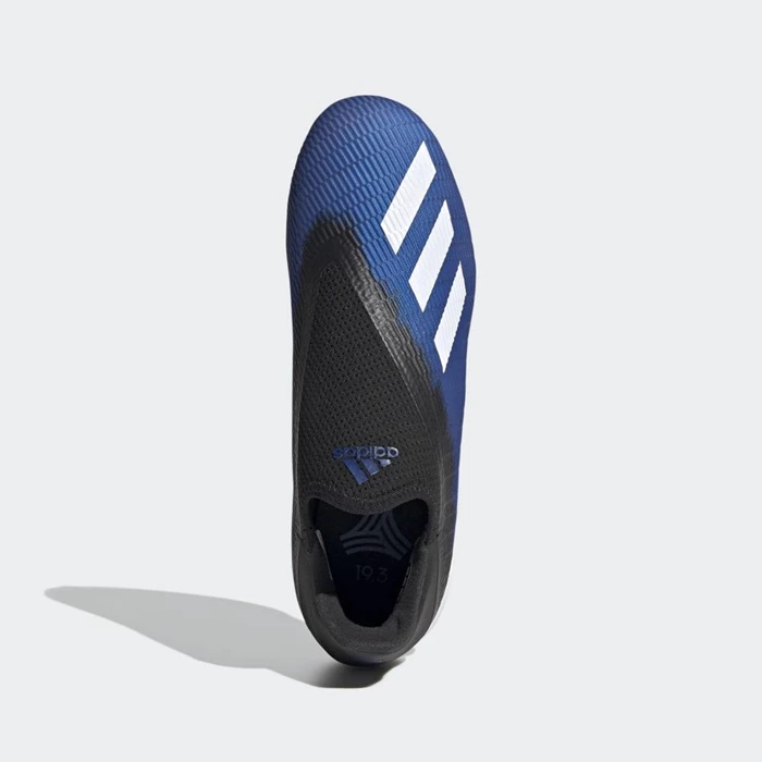 Botas de Futbol Adidas X 19.3 Turf Hombre Azules | 96TUGPZA