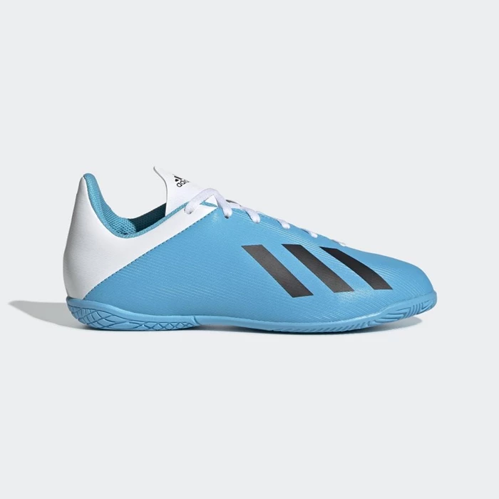 Botas de Futbol Adidas X 19.4 Indoor Hombre Turquesa | 98YTIBNV