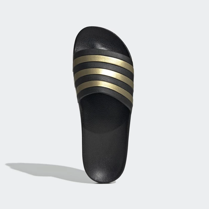 Chanclas Adidas Adilette Aqua Hombre Negras | 32ZMRLKO