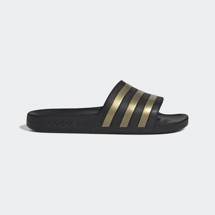 Chanclas Adidas Adilette Aqua Hombre Negras | 32ZMRLKO