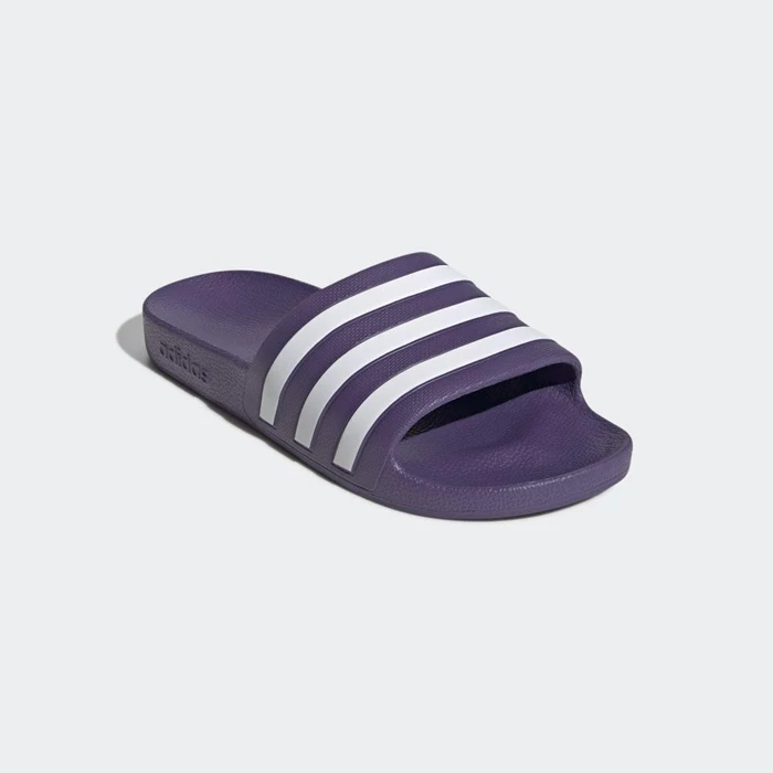 Chanclas Adidas Adilette Aqua Mujer Moradas | 43DTXAEI