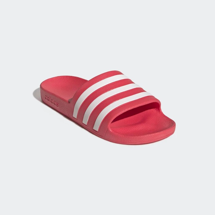 Chanclas Adidas Adilette Aqua Mujer Rojas | 98ESZIVA