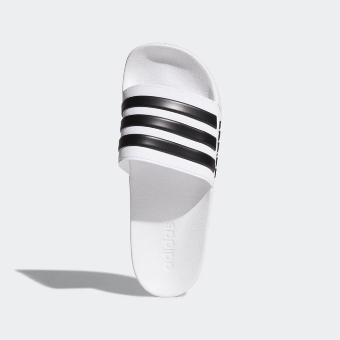 Chanclas Adidas Adilette Cloudfoam Hombre Blancas | 16CRYXBG