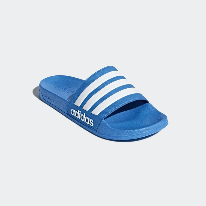 Chanclas Adidas Adilette Cloudfoam Hombre Azules | 23PRQXJW