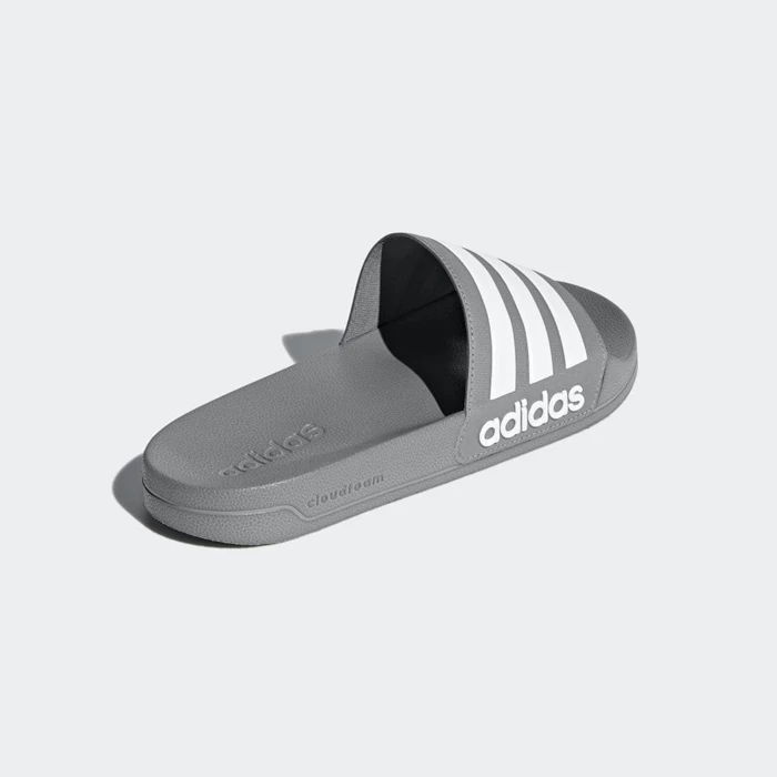 Chanclas Adidas Adilette Cloudfoam Hombre Gris | 78AGNSBQ