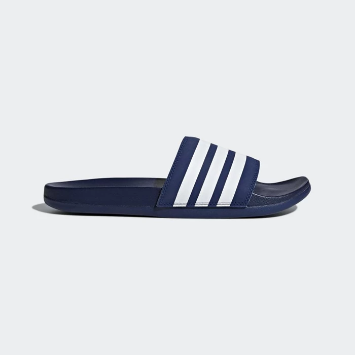 Chanclas Adidas Adilette Comfort Hombre Azules | 04NKEHDW