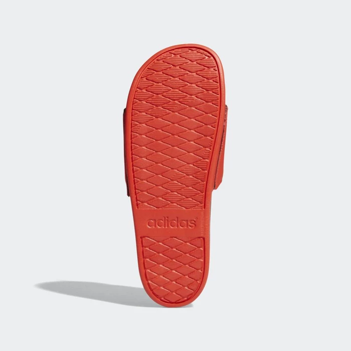 Chanclas Adidas Adilette Comfort Hombre Rojas | 09KSYJNM