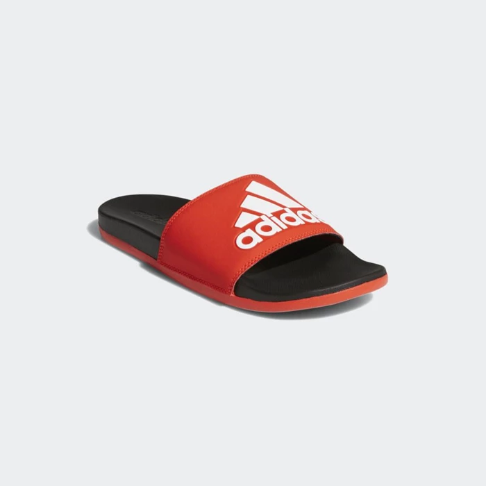 Chanclas Adidas Adilette Comfort Hombre Rojas | 09KSYJNM