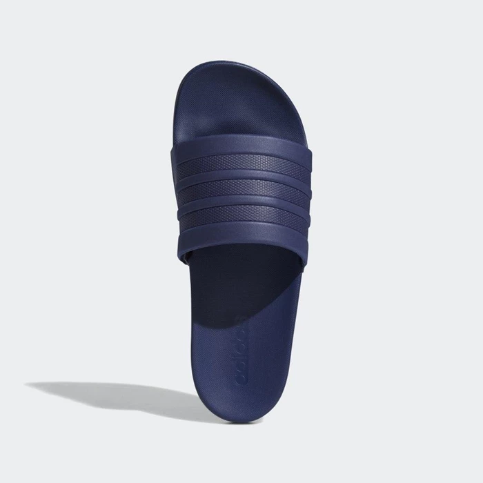 Chanclas Adidas Adilette Comfort Hombre Azules | 42VBHCJQ