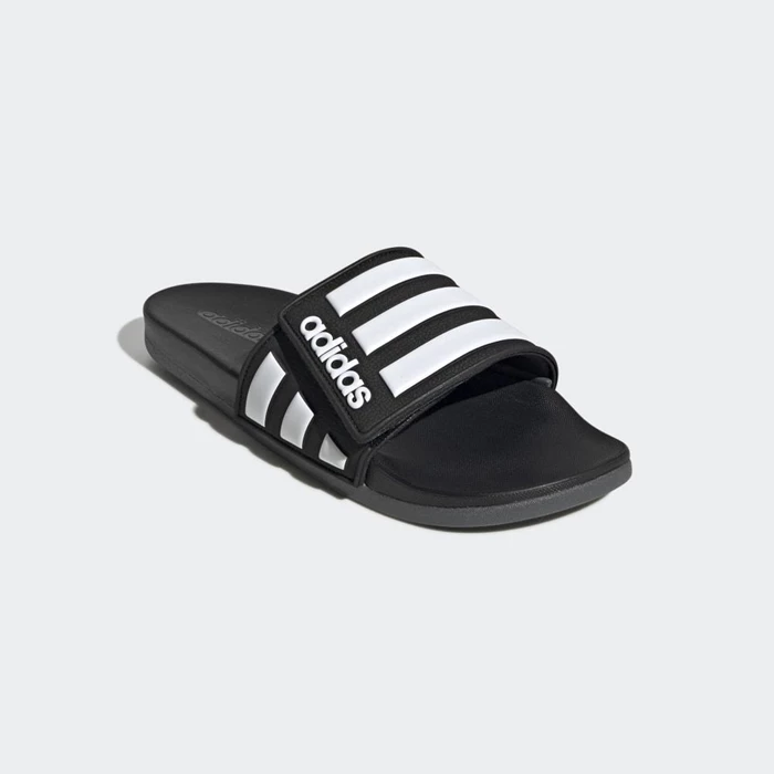 Chanclas Adidas Adilette Comfort Hombre Negras | 49RDONAM